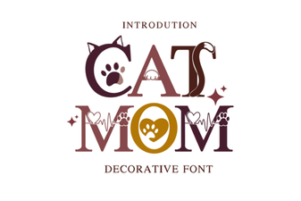 Fonts for the Modern Cat Mom