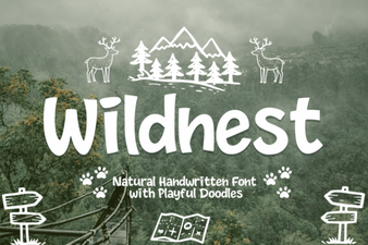 Wildnest Font: a Creative Typography Toolkit