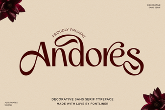 Andores Font: a Modern, Creative Typeface for Design