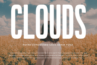 Clouds Font Inspiration: Creative Design Projects